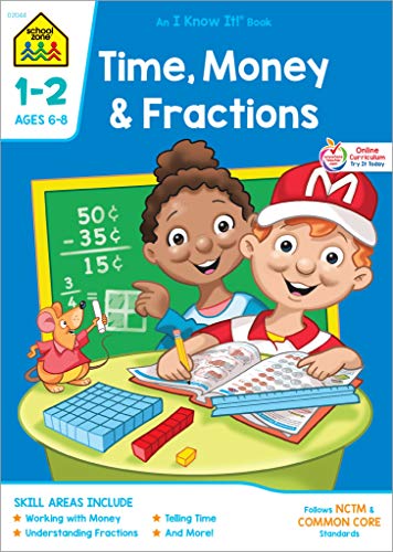 Product Cover Time, Money & Fractions (An I Know It Bks)
