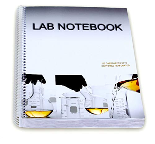 Product Cover Lab Notebook 100 Carbonless Pages Spiral Bound (Copy Page Perforated)