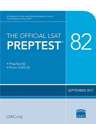 Product Cover The Official LSAT PrepTest 82: (Sept. 2017 LSAT)