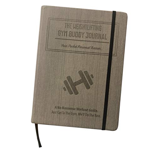 Product Cover Habit Nest The Weightlifting Gym Buddy Journal (Grey): A 12-Week Personal Training Program in a Journal. A Complete Workout and Exercise Journal/Log. Your Ultimate Fitness Planner.