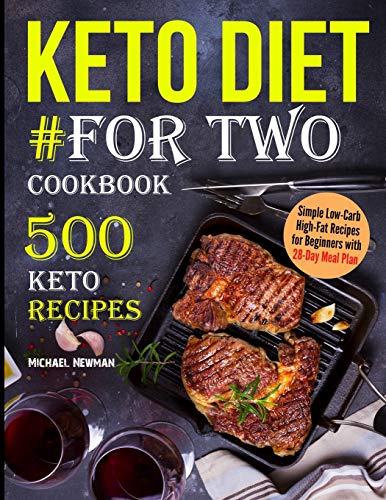 Product Cover Keto Diet #For Two Cookbook: 500 Keto Recipes