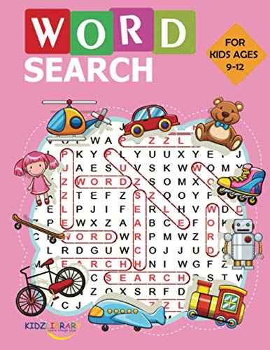 Product Cover Word Search for Kids Ages 9-12: Large Print Kids Word Find Puzzles: Jumbo Word Seek Book (8.5
