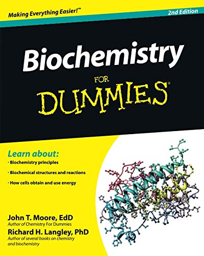 Product Cover Biochemistry For Dummies, 2nd Edition