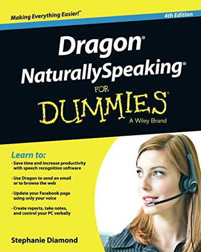 Product Cover Dragon NaturallySpeaking For Dummies, 4th Edition