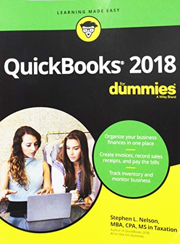 Product Cover QuickBooks 2018 For Dummies (For Dummies (Computer/Tech))