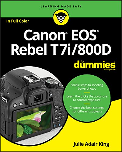 Product Cover Canon EOS Rebel T7i/800D For Dummies (For Dummies (Computer/Tech))
