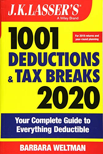 Product Cover J.K. Lasser's 1001 Deductions and Tax Breaks 2020: Your Complete Guide to Everything Deductible