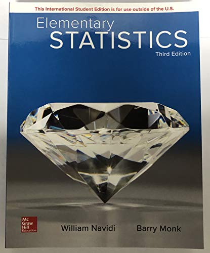 Product Cover Elementary Statistics Monk, Barry
