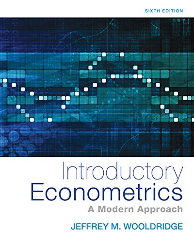 Product Cover Introductory Econometrics: A Modern Approach (Upper Level Economics Titles)