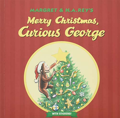 Product Cover Merry Christmas, Curious George (with stickers)