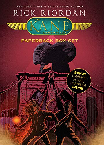 Product Cover The Kane Chronicles, Paperback Box Set (with Graphic Novel Sampler)