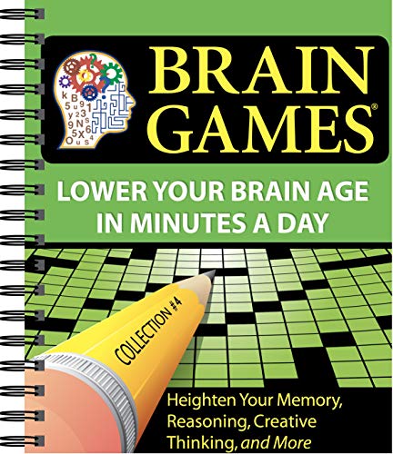 Product Cover Brain Games Easy Crossword Puzzles (Brain Games (Numbered))