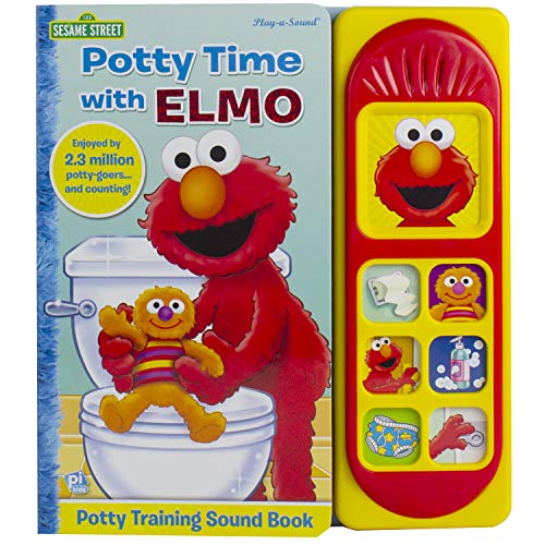 Product Cover Sesame Street - Potty Time with Elmo - Potty Training Sound Book - PI Kids