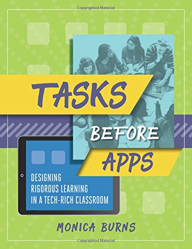 Product Cover Tasks Before Apps: Designing Rigorous Learning in a Tech-Rich Classroom