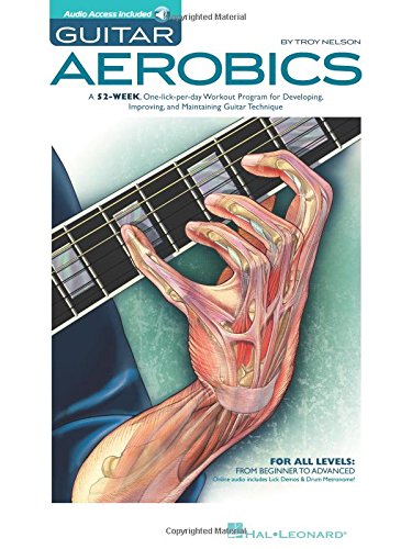 Product Cover Guitar Aerobics: A 52-Week, One-lick-per-day Workout Program for Developing, Improving and Maintaining Guitar Technique Bk/online audio