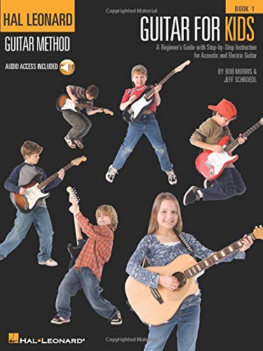 Product Cover Hal Leonard Guitar Method: Guitar For Kids (Book/Online Audio) (Hal Leonard Guitar Method (Songbooks))