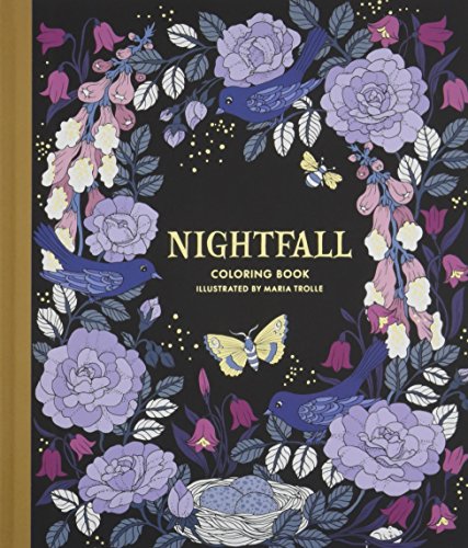 Product Cover Nightfall Coloring Book: Originally Published in Sweden as Skymningstimman (Colouring Books)