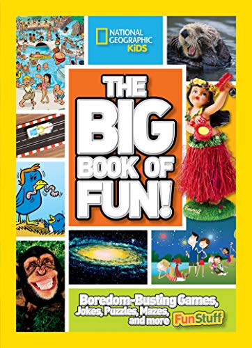 Product Cover The Big Book of Fun!: Boredom-Busting Games, Jokes, Puzzles, Mazes, and More Fun Stuff