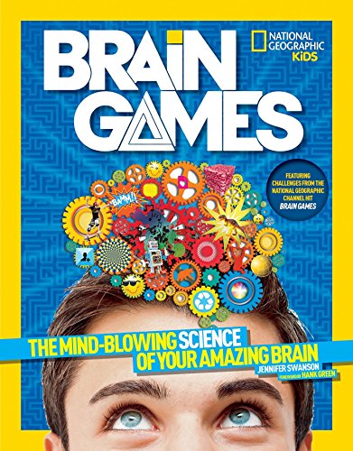 Product Cover National Geographic Kids Brain Games: The Mind-Blowing Science of Your Amazing Brain