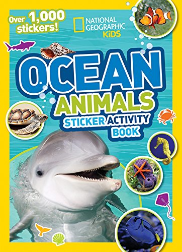 Product Cover National Geographic Kids Ocean Animals Sticker Activity Book: Over 1,000 Stickers! (NG Sticker Activity Books)
