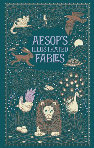 Product Cover Aesops Illustrated Fables (Leatherbound Classic Collection) by Aesop (2013) Leather Bound