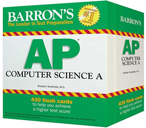 Product Cover Barron's AP Computer Science A Flash Cards