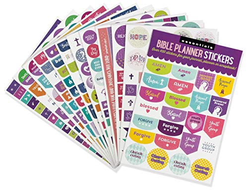 Product Cover Essentials Planner Stickers - Bible (Set of 450 Stickers)