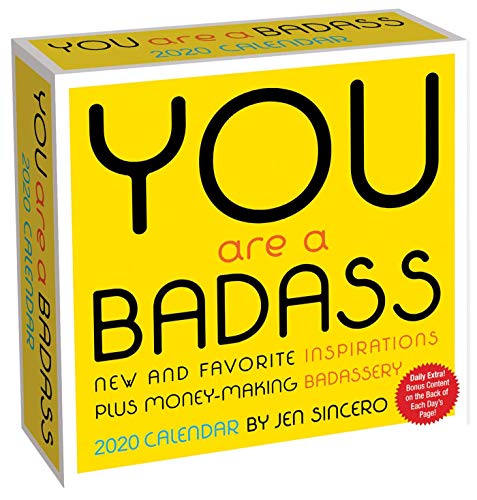 Product Cover You Are a Badass 2020 Day-to-Day Calendar