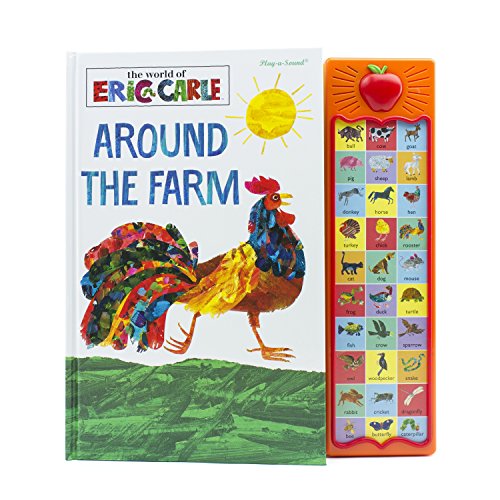 Product Cover World of Eric Carle, Around the Farm 30-Button Sound Book - PI Kids (Play-A-Sound)