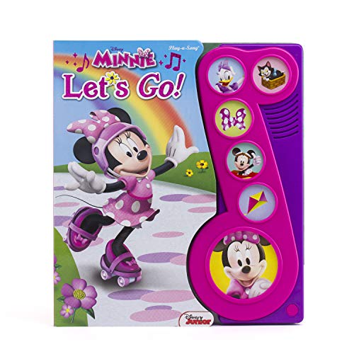 Product Cover Disney Minnie Mouse - Let's Go! Little Music Note Sound Book - PI Kids (Play-A-Song)