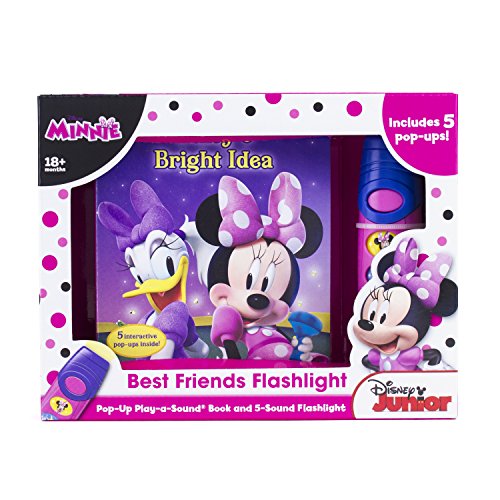 Product Cover Disney Minnie Mouse - Best Friends Pop-Up Sound Board Book and Flashlight - PI Kids (Play-A-Sound)
