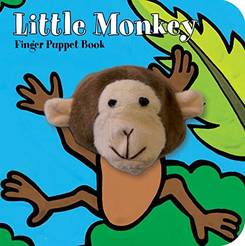 Product Cover Little Monkey: Finger Puppet Book: (Finger Puppet Book for Toddlers and Babies, Baby Books for First Year, Animal Finger Puppets) (Little Finger Puppet Board Books)