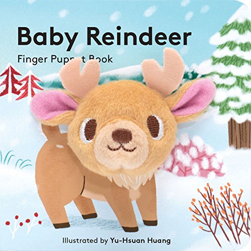 Product Cover Baby Reindeer: Finger Puppet Book: (Finger Puppet Book for Toddlers and Babies, Baby Books for First Year, Animal Finger Puppets)
