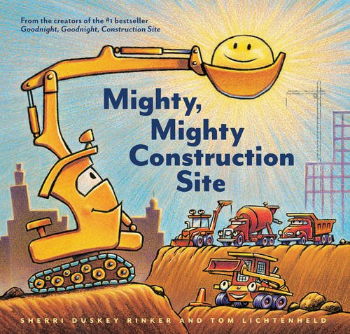Product Cover Mighty, Mighty Construction Site (Easy Reader Books, Preschool Prep Books, Toddler Truck Book)