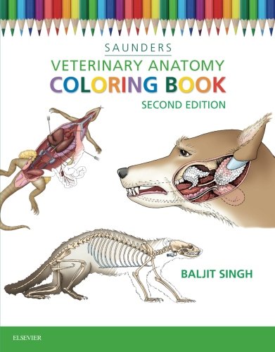 Product Cover Veterinary Anatomy Coloring Book