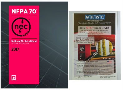 Product Cover NFPA 70 2017 : National Electrical Code (NEC) Paperback (Softbound) and Index Tabs, by NFPA, 2017 Edition, Set