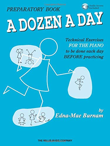 Product Cover A Dozen A Day Preparatory Book/Online Audio