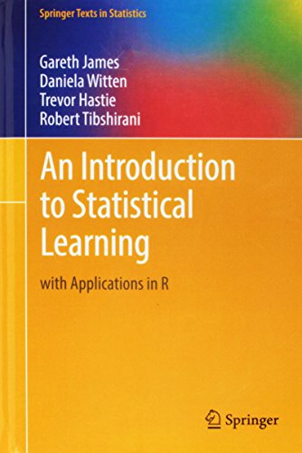 Product Cover An Introduction to Statistical Learning: with Applications in R (Springer Texts in Statistics)
