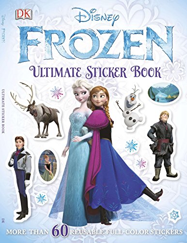 Product Cover Ultimate Sticker Book: Frozen: More Than 60 Reusable Full-Color Stickers