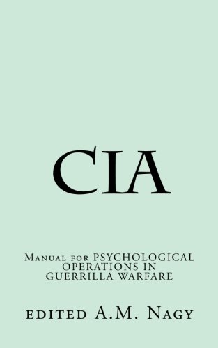 Product Cover Cia: Manual for PSYCHOLOGICAL OPERATIONS IN GUERRILLA WARFARE