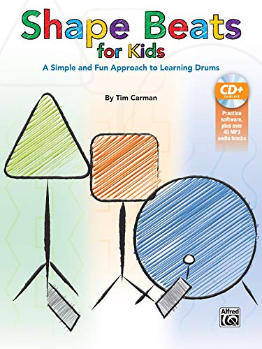 Product Cover Shape Beats for Kids: A Simple and Fun Approach to Learning Drums, Book & CD
