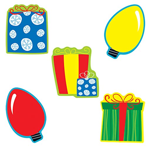 Product Cover Carson Dellosa - Gifts & Lights Colorful Cut-Outs, Classroom Décor, 36 Pieces