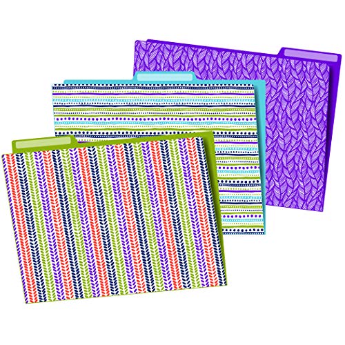 Product Cover Carson Dellosa Decorative Themed File Folders, You-Nique, 11.75-inch x 9.5-inch, Pack of 6