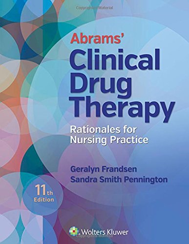 Product Cover Abrams' Clinical Drug Therapy: Rationales for Nursing Practice