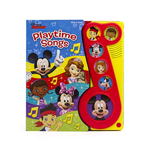 Product Cover Disney Junior Mickey, Minnie, and More! - Playtime Songs Little Music Note Sound Book - PI Kids