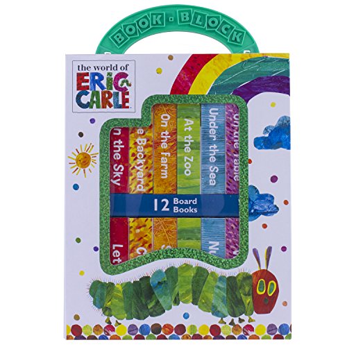 Product Cover World of Eric Carle, My First Library Board Book Block 12-Book Set - PI Kids