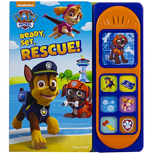 Product Cover Nickelodeon Paw Patrol - Ready, Set, Rescue! Sound Board Book - PI Kids