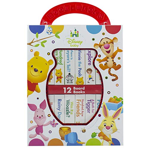 Product Cover Disney Baby - Winnie the Pooh - My First Library Board Book Block 12-Book Set - PI Kids