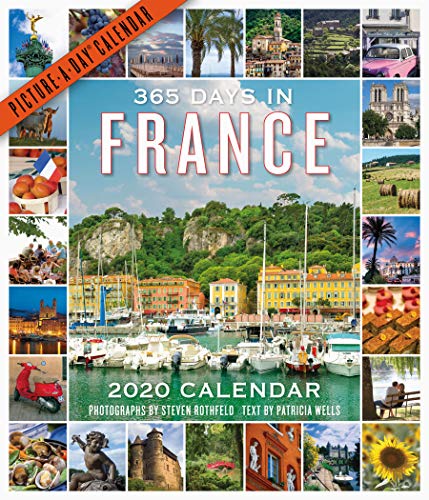 Product Cover 365 Days in France Picture-A-Day Wall Calendar 2020