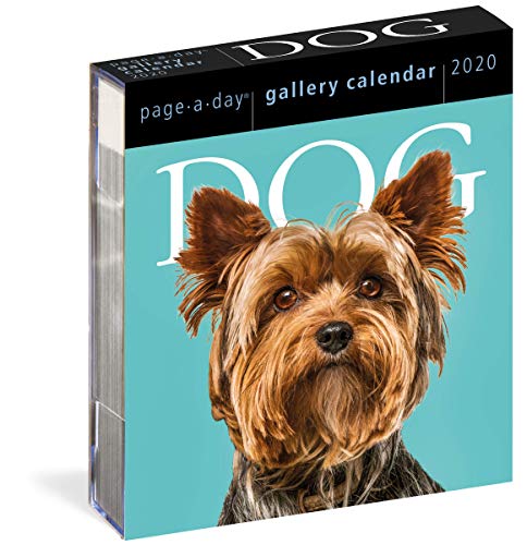 Product Cover Dog Page-A-Day Gallery Calendar 2020